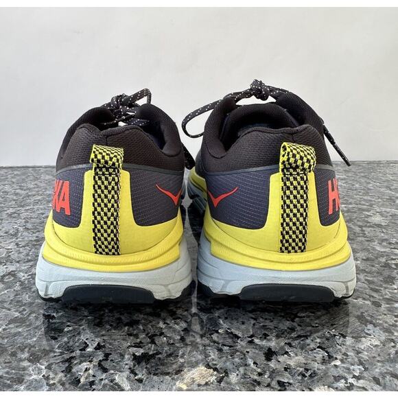 HOKA One One Challenger ATR 6 Running Shoes Blue Yellow Men\'s Size 12.5 D main image 9